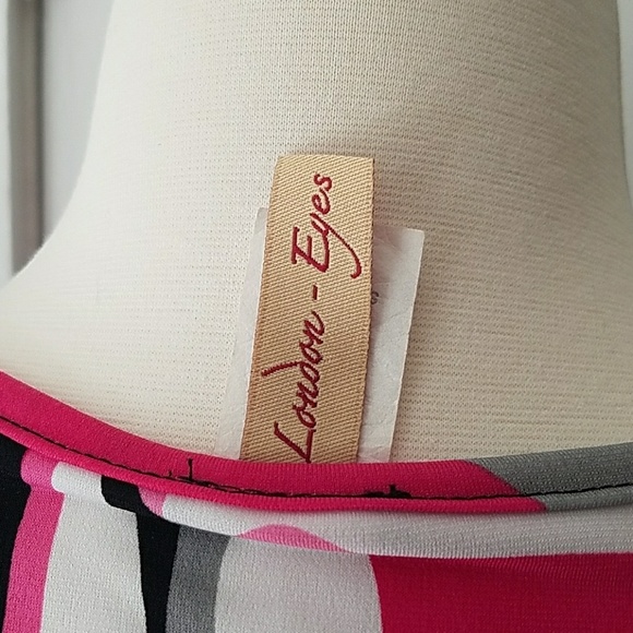 90s/Y2k Geoprint Dress - Picture 6 of 6